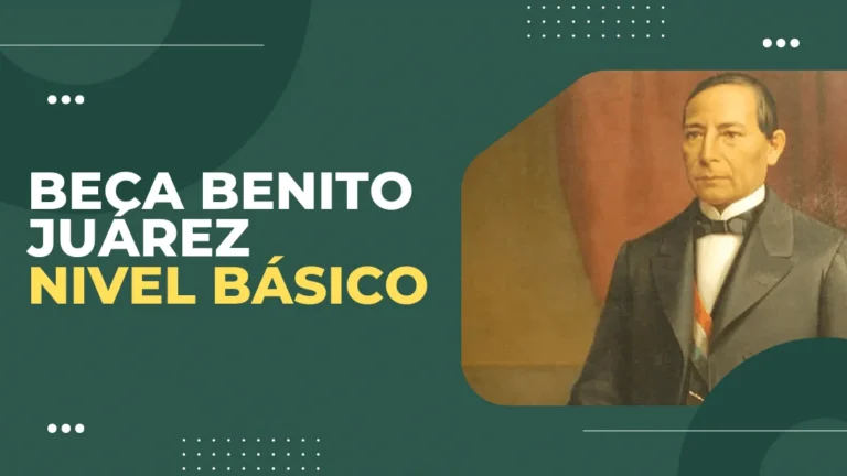 Beca Benito Juárez nivel básico