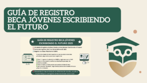 Guía de registro Beca Jóvenes Escribiendo el Futuro